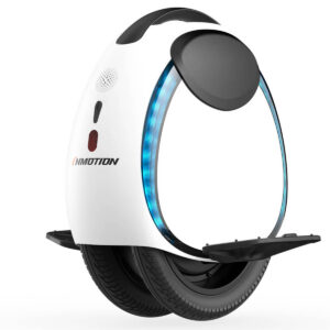 Inmotion E20 elektrilise üksratta eestvaade nurga alt.