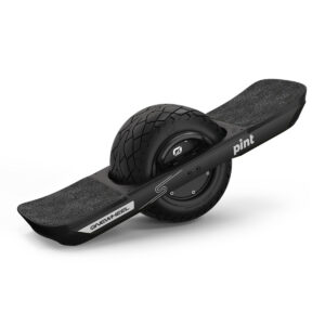 Onewheel Pint S elektrilise üksratta külgvaade valgel taustal.